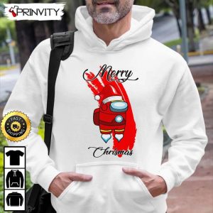 Among US Merry Christmas Sweatshirt Best Christmas Gifts 2022 Happy Holidays Unisex Hoodie T Shirt Long Sleeve Prinvity 4