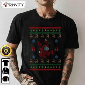 Among US Ugly Sweatshirt Best Christmas Gifts 2022 Merry Christmas Happy Holidays Unisex Hoodie T Shirt Long Sleeve Prinvity 1
