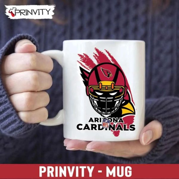 Arizona Cardinals NFL Mug, Size 11oz & 15oz, National Football League, Best Christmas Gifts For Fans – Prinvity