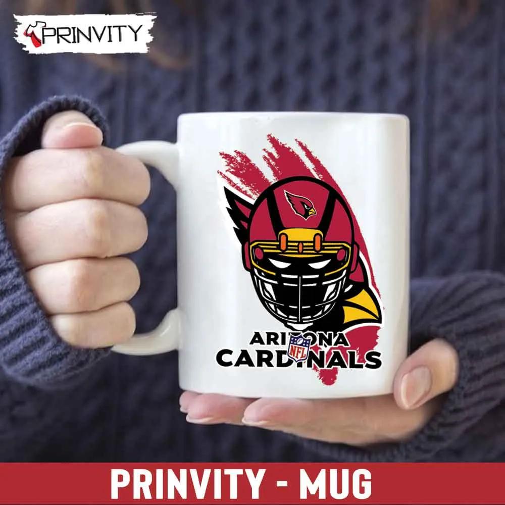Arizona Cardinals NFL Mug, Size 11oz & 15oz, National Football League, Best Christmas Gifts For Fans - Prinvity
