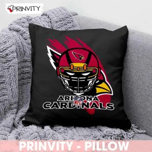 Arizona Cardinals NFL Pillow, National Football League, Best Christmas Gifts For Fans, Size 14”x14”, 16”x16”, 18”x18”, 20”x20” – Prinvity