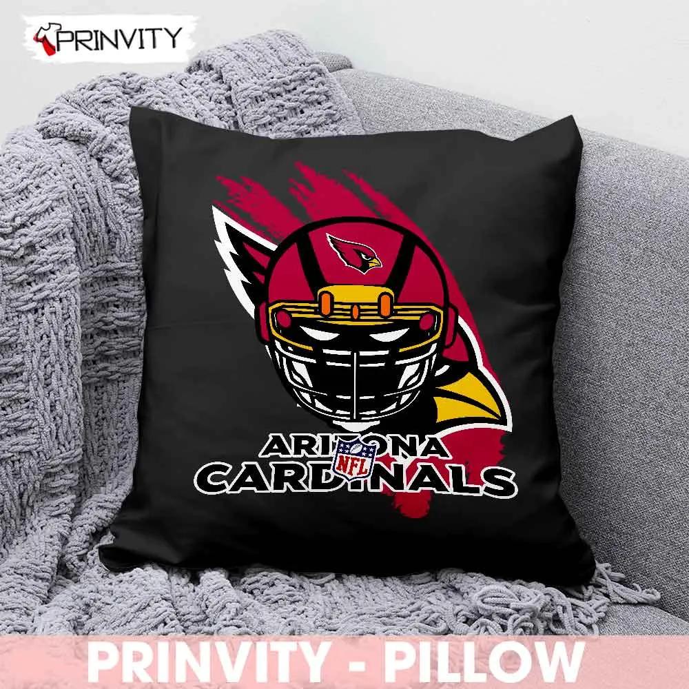 Arizona Cardinals NFL Pillow, National Football League, Best Christmas Gifts For Fans, Size 14''x14'', 16''x16'', 18''x18'', 20''x20'' - Prinvity