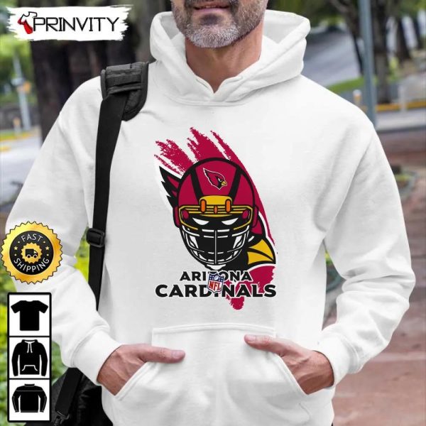 Arizona Cardinals NFL T-Shirt, National Football League, Best Christmas Gifts For Fans, Unisex Hoodie, Sweatshirt, Long Sleeve – Prinvity