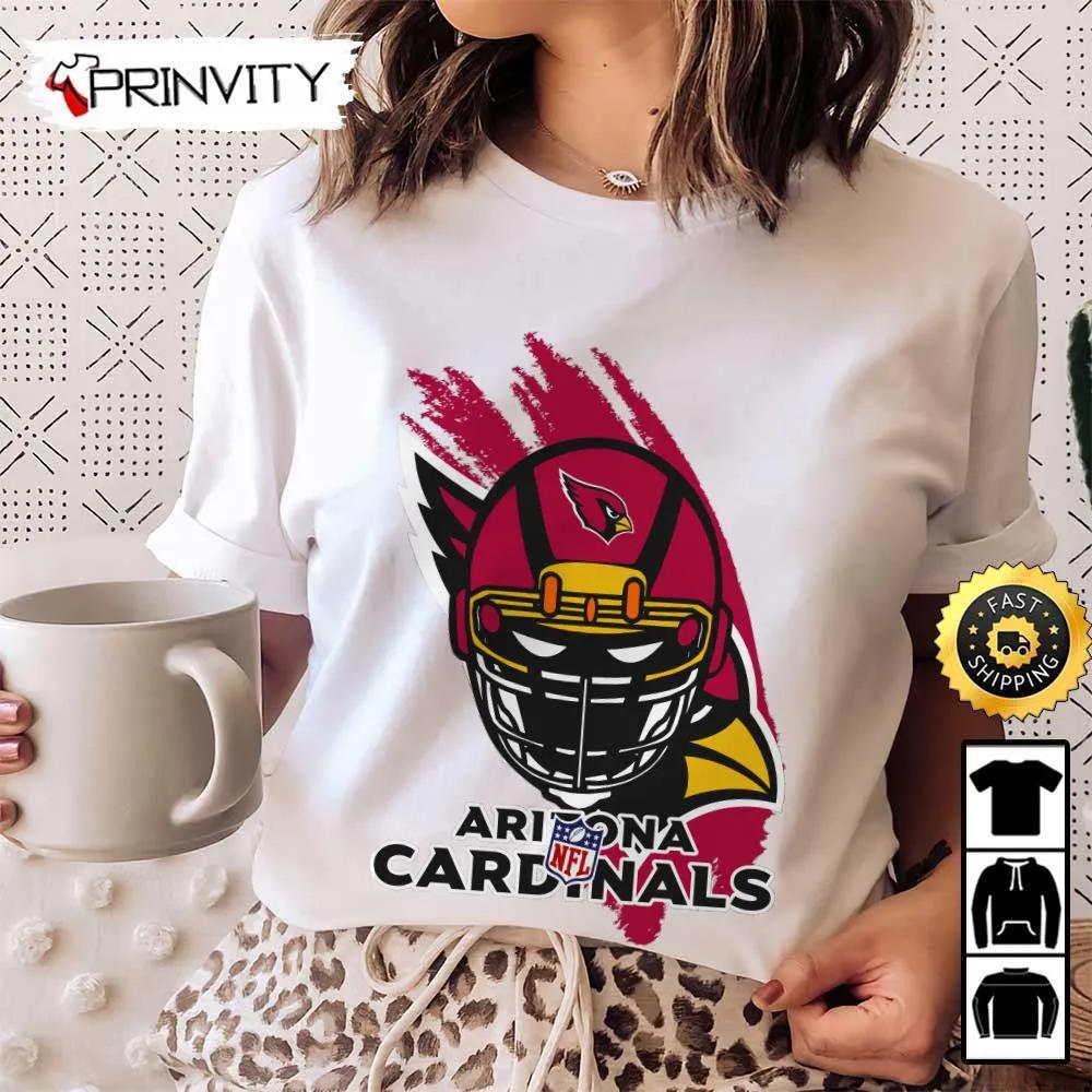 Arizona Cardinals NFL T-Shirt, National Football League, Best Christmas Gifts For Fans, Unisex Hoodie, Sweatshirt, Long Sleeve - Prinvity