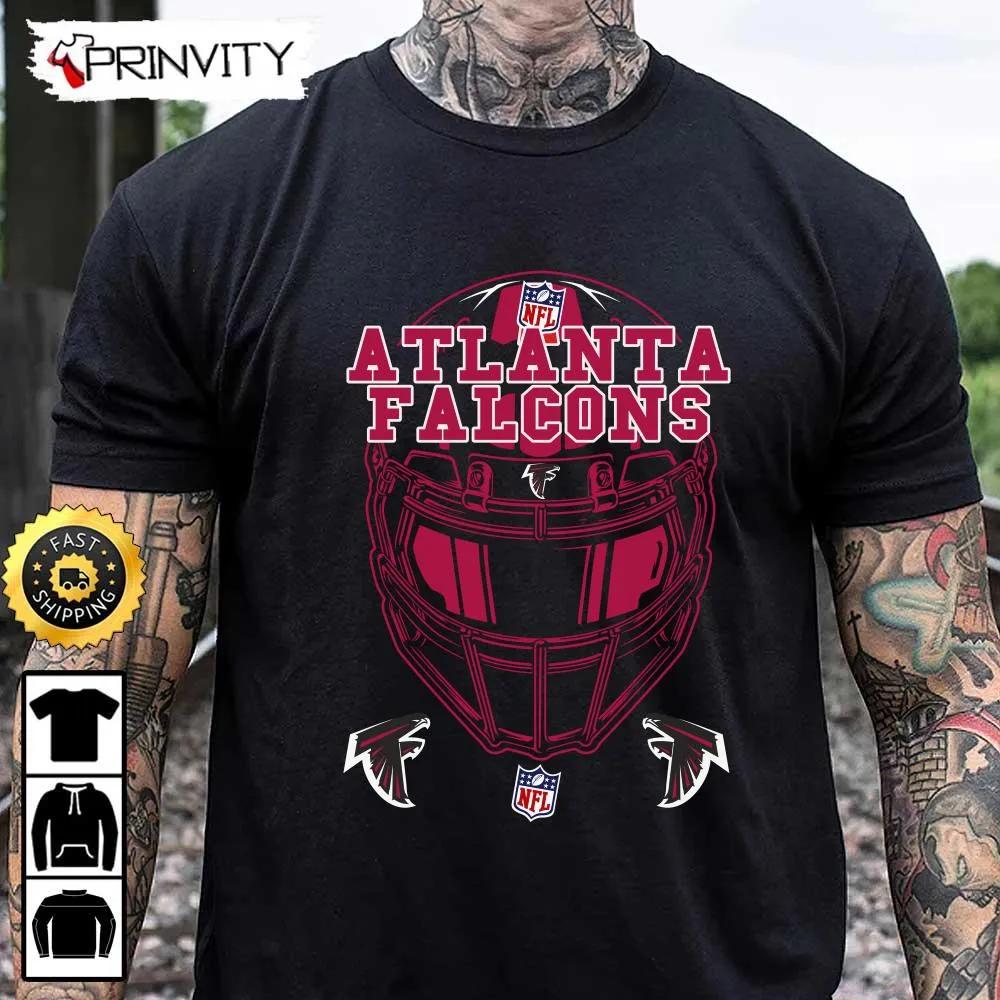 Atlanta Falcons NFL T-Shirt, National Football League, Best Christmas Gifts For Fans, Unisex Hoodie, Sweatshirt, Long Sleeve - Prinvity