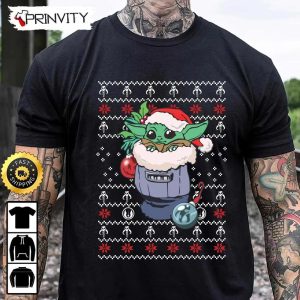 Baby Yoda Merry Christmas Ugly Sweatshirt Best Christmas Gifts 2022 Happy Holidays Unisex Hoodie T Shirt Long Sleeve Prinvity 6