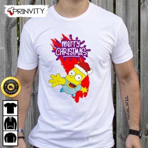 Bart Simpson Merry Christmas Sweatshirt Best Christmas Gifts 2022 Happy Holidays Unisex Hoodie T Shirt Long Sleeve Prinvity 3