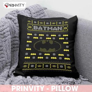 Batman Christmas 2022 DC Comics Best Christmas Gifts For Pillow, Merry Christmas, Happy Holidays, Size 14”x14”, 16”x16”, 18”x18”, 20”x20” – Prinvity