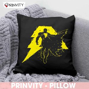 Black Adam Christmas DC Comics 2022 Best Christmas Gifts For Pillow, Merry Christmas, Happy Holidays, Size 14”x14”, 16”x16”, 18”x18”, 20”x20” - Prinvity