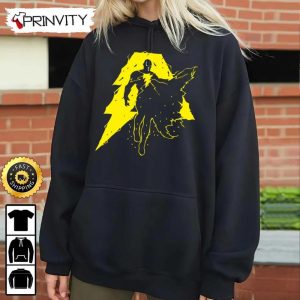 Black Adam Christmas DC Comics 2022 Sweatshirt Best Christmas Gift For DC Movie Fans Merry Christmas Happy Holidays Unisex Hoodie T Shirt Long Sleeve Prinvity 3