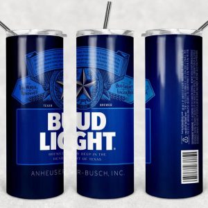 Bud Light Canada Beer 20oz Skinny Tumbler, Best Christmas Gifts For 2022- Prinvity