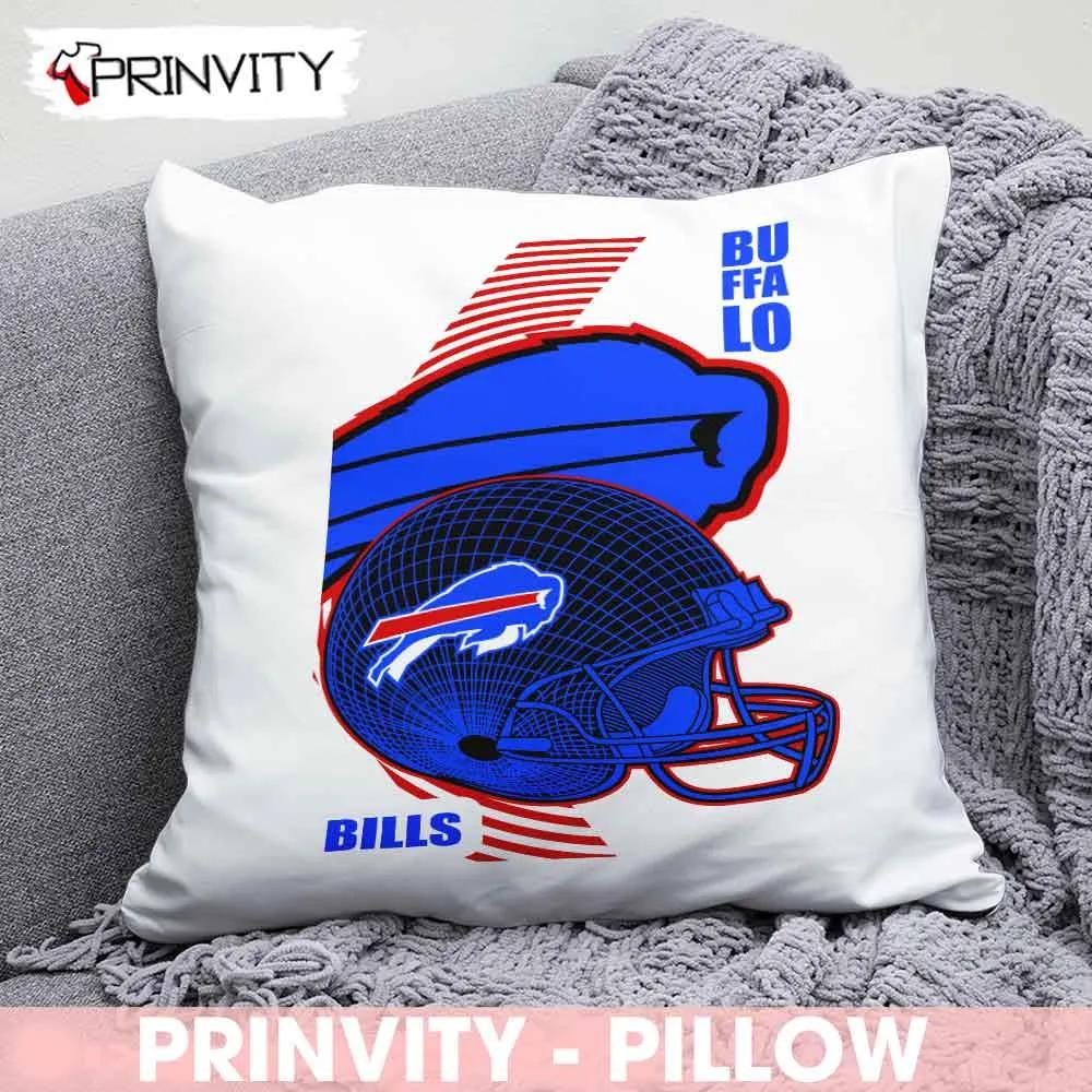 Buffalo Bills NFL Pillow, National Football League, Best Christmas Gifts For Fans - Prinvity, Size 14''x14'', 16''x16'', 18''x18'', 20''x20''