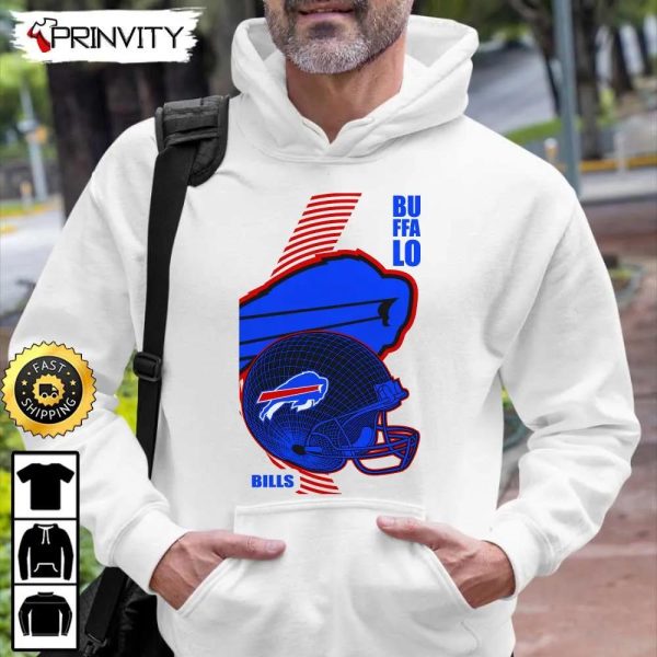 Buffalo Bills Nfl T-Shirt, National Football League, Best Christmas Gifts For Fans, Unisex Hoodie, Sweatshirt, Long Sleeve – Prinvity
