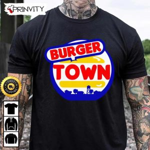 Call Of Duty Modern Warfare 2 Burger Town T-Shirt, COD MW2 2022 PC & PS4, Infinity Ward, Activision, Best Christmas Gifts For Fans, Unisex Hoodie, Sweatshirt, Long Sleeve - Prinvity