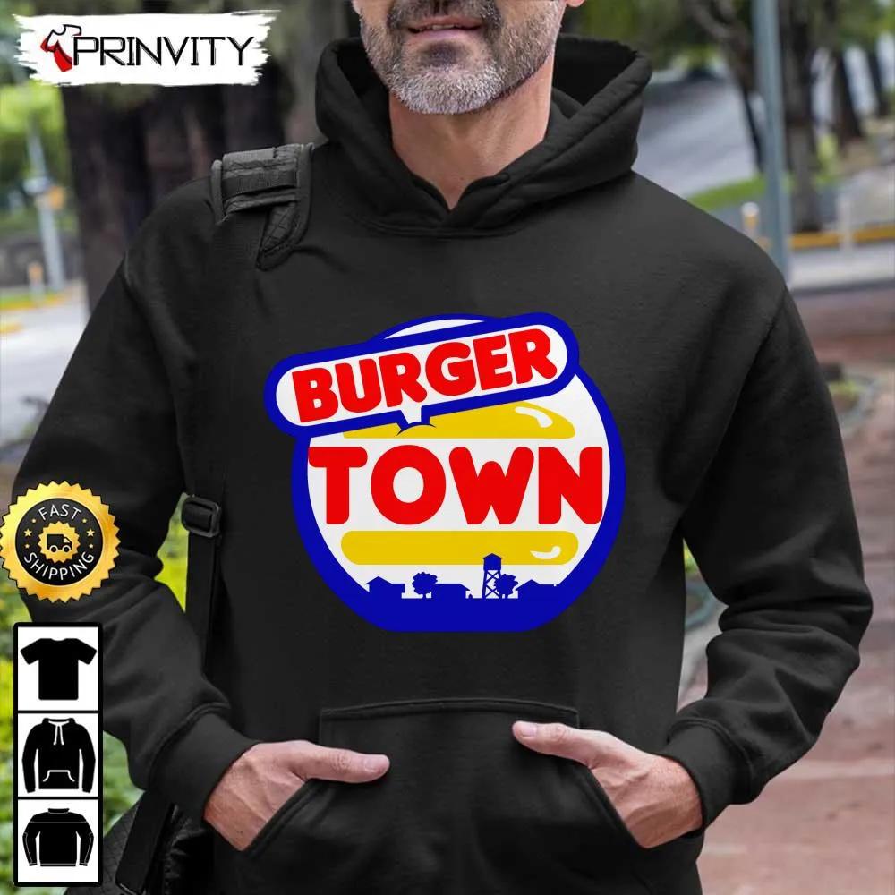 Call Of Duty Modern Warfare 2 Burger Town T-Shirt, Pc & Ps4, Infinity Ward, Activision, Best Christmas Gifts For Fans, Unisex Hoodie, Sweatshirt, Long Sleeve - Prinvity