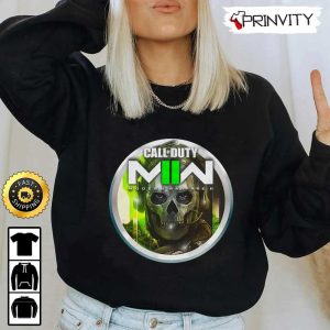 Call Of Duty Modern Warfare 2 Logo T Shirt PC PS4 Infinity Ward Activision Best Christmas Gifts For Fans Unisex Hoodie Sweatshirt Long Sleeve Prinvity 3