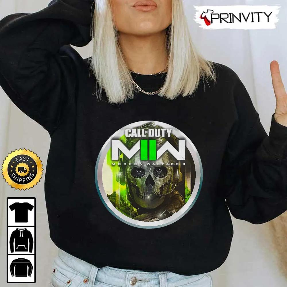 Call Of Duty Modern Warfare 2 Logo T-Shirt, PC & PS4, Infinity Ward, Activision, Best Christmas Gifts For Fans, Unisex Hoodie, Sweatshirt, Long Sleeve - Prinvity Call Of Duty Modern Warfare 2 Logo T-Shirt, PC & PS4, Infinity Ward, Activision, Best Christmas Gifts For Fans, Unisex Hoodie, Sweatshirt, Long Sleeve - Prinvity