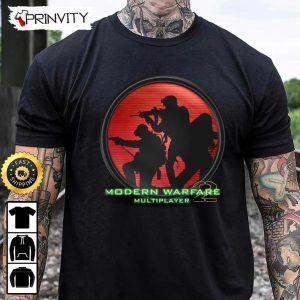 Call Of Duty Modern Warfare 2 Multiplayer COD MW2 2022 PC & PS4 T-Shirt, Infinity Ward, Activision, Best Christmas Gifts For Fans, Unisex Hoodie, Sweatshirt, Long Sleeve - Prinvity