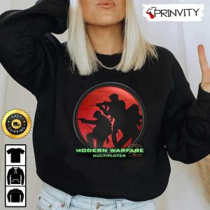 Call Of Duty Modern Warfare 2 Multiplayer PC PS4 T Shirt Infinity Ward Activision Best Christmas Gifts For Fans Unisex Hoodie Sweatshirt Long Sleeve Prinvity 3