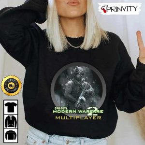 Call Of Duty Modern Warfare 2 Multiplayer T Shirt PC PS4 Infinity Ward Activision Best Christmas Gifts For Fans Unisex Hoodie Sweatshirt Long Sleeve Prinvity 3