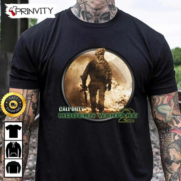 Call Of Duty Modern Warfare 2 PC & PS4 T-Shirt, Infinity Ward, Activision, Best Christmas Gifts For Fans, Unisex Hoodie, Sweatshirt, Long Sleeve – Prinvity