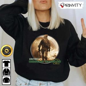 Call Of Duty Modern Warfare 2 PC PS4 T Shirt Infinity Ward Activision Best Christmas Gifts For Fans Unisex Hoodie Sweatshirt Long Sleeve Prinvity 3