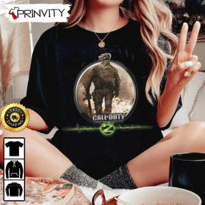 Call Of Duty Modern Warfare 2 T Shirt PC PS4 Infinity Ward Activision Best Christmas Gifts For Fans Unisex Hoodie Sweatshirt Long Sleeve Prinvity 3