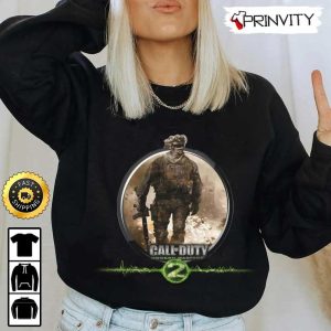 Call Of Duty Modern Warfare 2 T Shirt PC PS4 Infinity Ward Activision Best Christmas Gifts For Fans Unisex Hoodie Sweatshirt Long Sleeve Prinvity 4