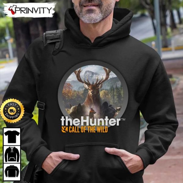 Call Of Duty Modern Warfare 2 The Hunter Call Of The Wild T-Shirt, PC & PS4, Infinity Ward, Activision, Best Christmas Gifts For Fans, Unisex Hoodie, Sweatshirt – Prinvity