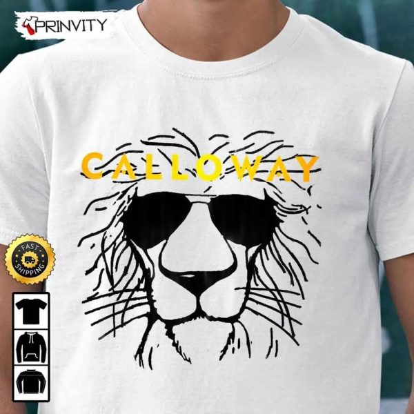 Calloway Lion Face T-Shirt, Lion Rockstar Face Funny, Cool Lion Head, Best Christmas Gifts 2022, Best Gifts For Xmas, Unisex Hoodie, Sweatshirt, Long Sleeve – Prinvity