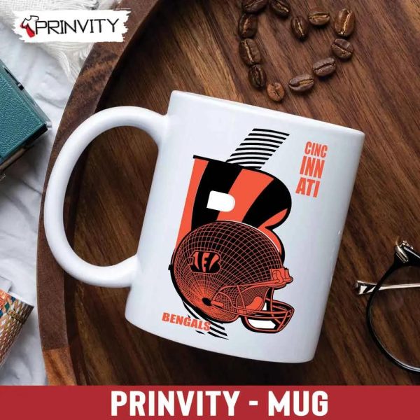 Cincinnati Bengals NFL Mug, Size 11oz & 15oz, National Football League, Best Christmas Gifts For Fans – Prinvity