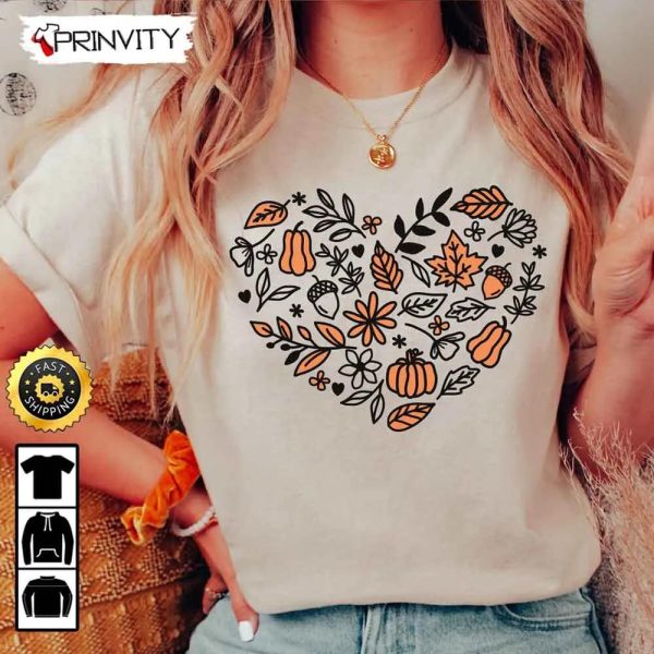 Cottagecore Fall Thanksgiving Crewneck Pumpkin Patch Sweatshirt, Best Thanksgiving Gifts For 2022, Autumn Happy Thankful, Unisex Hoodie, T-Shirt, Long Sleeve – Prinvity