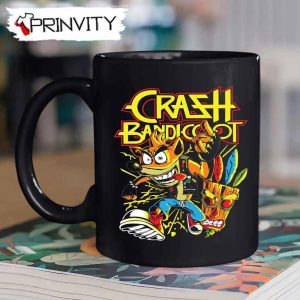 Crash Bandicoot Video Game Mug, Size 11oz & 15oz, Best Christmas Gifts 2022 - Prinvity