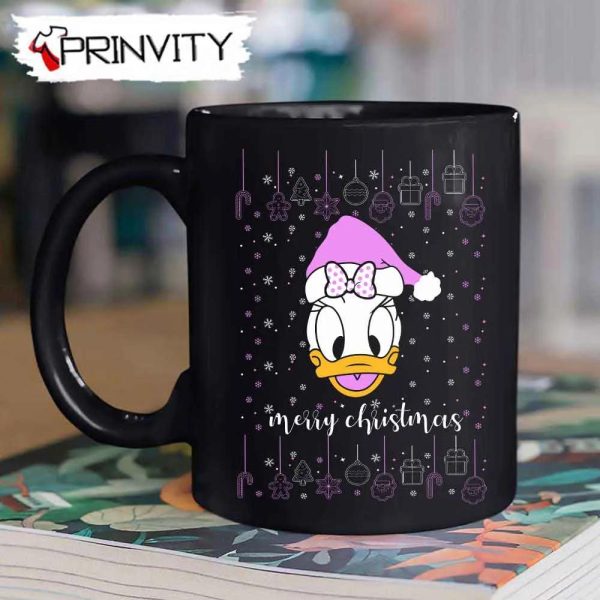 Daisy Duck Disney Best Christmas Gift For Mug, Size 11Oz & 15Oz, Merry Christmas, Happy Holidays – Prinvity