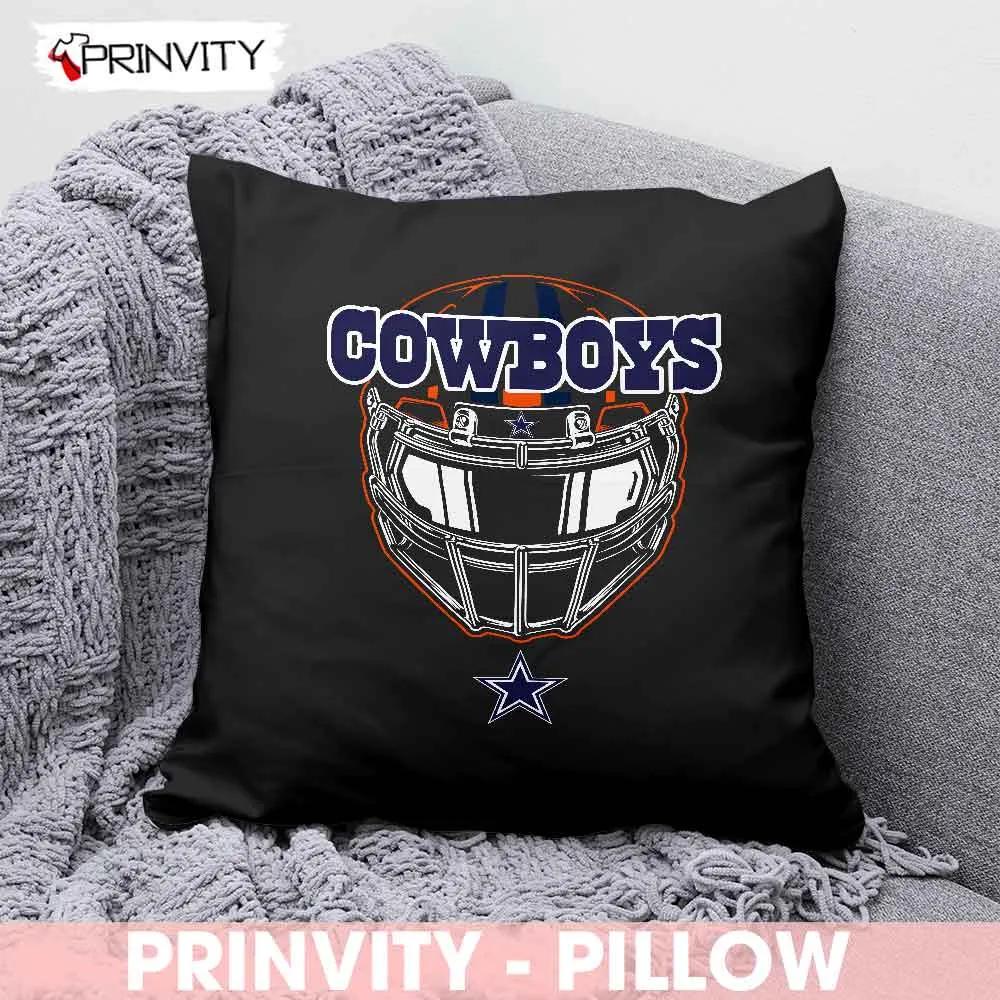 Dallas Cowboys NFL Pillow, National Football League, Best Christmas Gifts For Fans, Size 14''x14'', 16''x16'', 18''x18'', 20''x20' - Prinvity