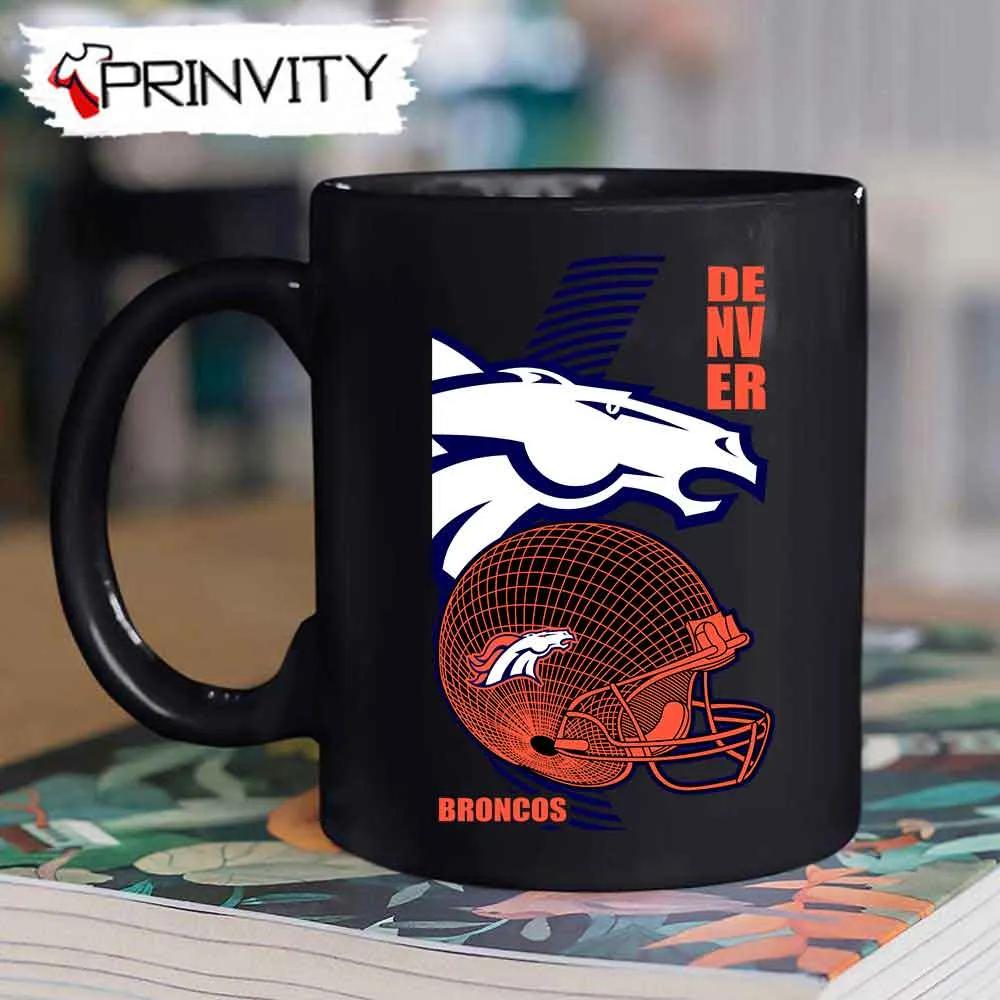 Denver Broncos NFL Mug, Size 11oz & 15oz, National Football League, Best Christmas Gifts For Fans - Prinvity