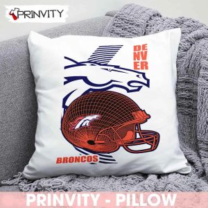 Denver Broncos NFL Pillow, National Football League, Best Christmas Gifts For Fans, Size 14”x14”, 16”x16”, 18”x18”, 20”x20′ – Prinvity