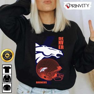 Denver Broncos NFL T Shirt National Football League Best Christmas Gifts For Fans Unisex Hoodie Sweatshirt Long Sleeve Prinvity 2