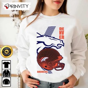 Denver Broncos NFL T Shirt National Football League Best Christmas Gifts For Fans Unisex Hoodie Sweatshirt Long Sleeve Prinvity 5