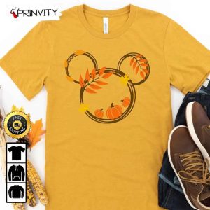 Disney Minnie And Mickey Thanksgiving Fall Trip T Shirt Walt Disney Best Thanksgiving Gifts For 2022 Autumn Happy Thankful Unisex Hoodie Sweatshirt Long Sleeve Prinvity 3