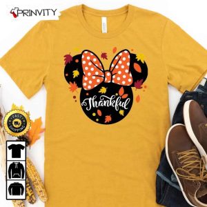 Disney Thanksgiving Trip Fall Pumpkin T Shirts Best Thanksgiving Gifts 2022 Autumn Happy Thankful Unisex Hoodie Sweatshirt Long Sleeve Prinvity 2