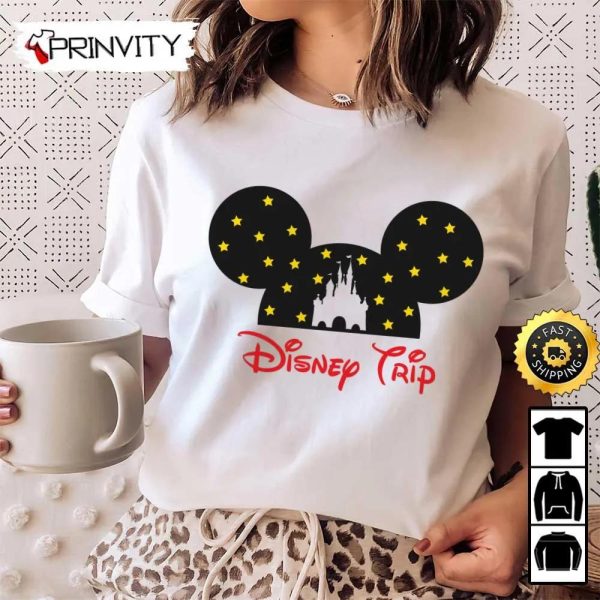 Disney Trip Mickey Mouse Christmas Sweatshirt, Best Christmas Gifts For Disney Lovers, Merry Disney Christmas, Unisex Hoodie, T-Shirt, Long Sleeve – Prinvity