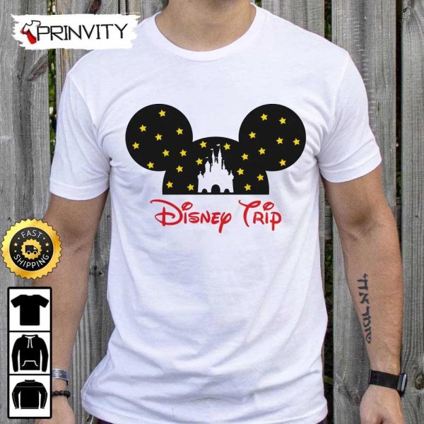 Disney Trip Mickey Mouse Christmas Sweatshirt, Best Christmas Gifts For Disney Lovers, Merry Disney Christmas, Unisex Hoodie, T-Shirt, Long Sleeve – Prinvity