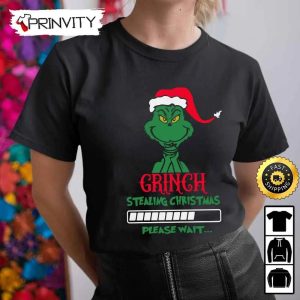 Grinch Stealing Christmas Please Wait Sweatshirt Best Christmas Gifts For 2022 Merry Christmas Happy Holidays Unisex Hoodie T Shirt Long Sleeve Prinvity HDCom0106 3