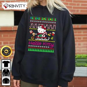 Hello Kitty Christmas Ugly Sweatshirt Best Christmas Gifts 2022 Happy Holidays Unisex Hoodie T Shirt Long Sleeve Prinvity 3