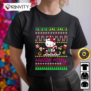 Hello Kitty Christmas Ugly Sweatshirt Best Christmas Gifts 2022 Happy Holidays Unisex Hoodie T Shirt Long Sleeve Prinvity 5