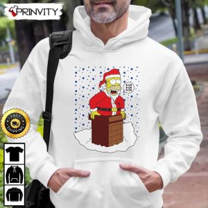Homer Simpson Best Christmas Gift For The Simpsons Tv Series Fans Christmas Sweatshirt Merry Christmas Happy Holidays Unisex Hoodie T Shirt Long Sleeve Prinvity 1