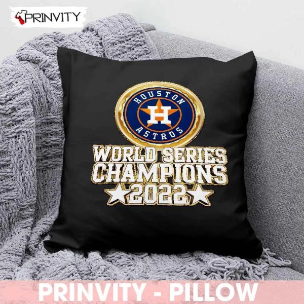 Houston Astros NFL World Series Champions 2022 Pillow, National Football League, Best Christmas Gifts For Fans, Size 14”x14”, 16”x16”, 18”x18”, 20”x20′ – Prinvity