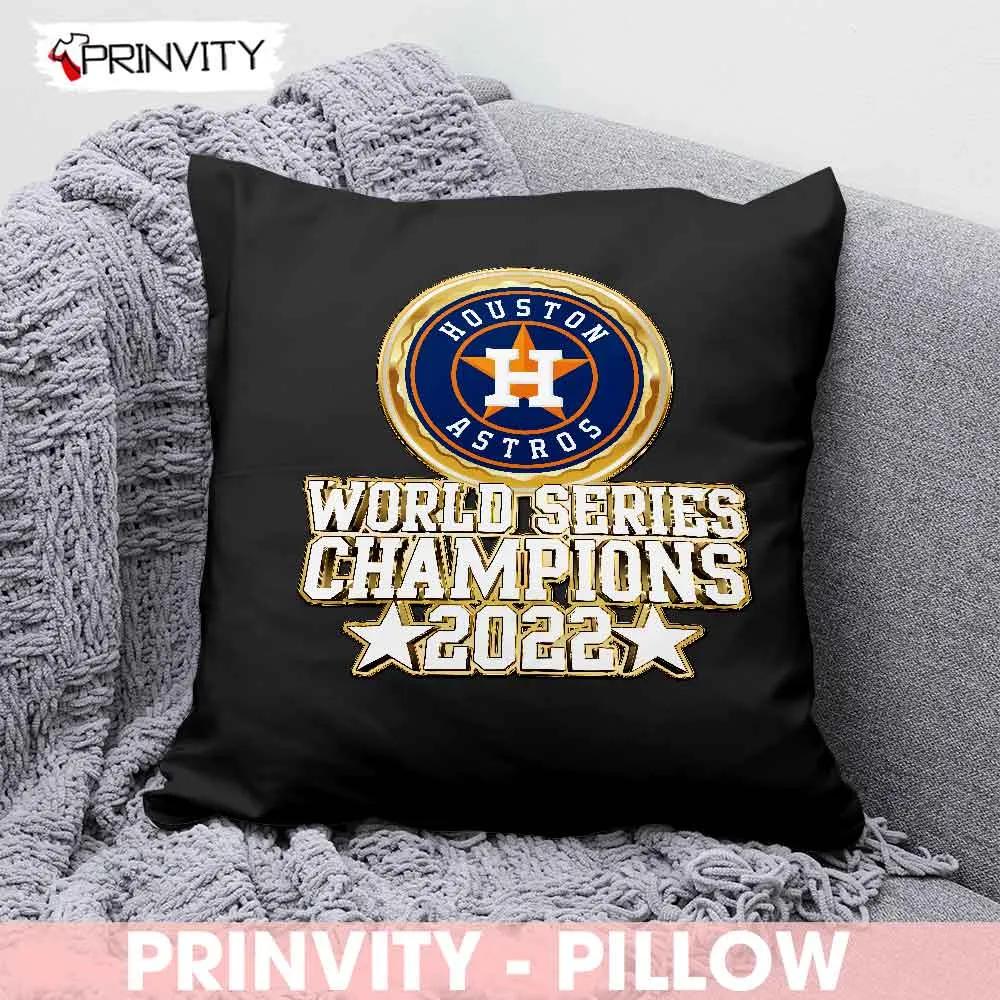 Houston Astros NFL World Series Champions 2022 Pillow, National Football League, Best Christmas Gifts For Fans, Size 14''x14'', 16''x16'', 18''x18'', 20''x20' - Prinvity