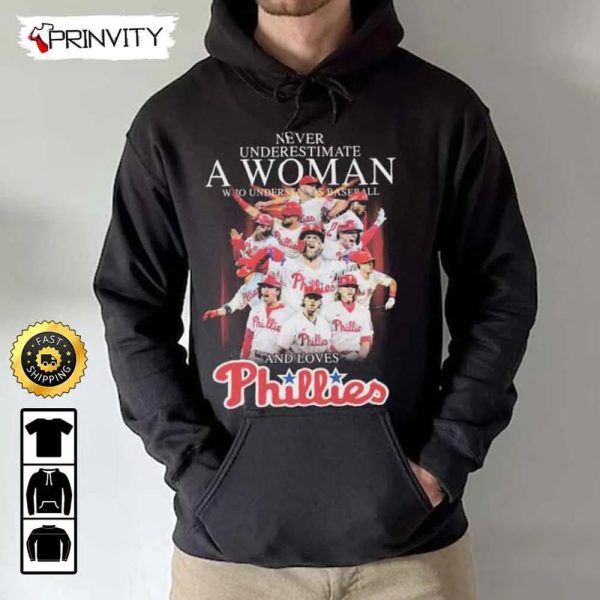 Houston Astros World Series 2022 A Woman Who Loves Baseball T-Shirt, Major League Baseball, Gifts For Fans Baseball Mlb, Unisex Hoodie, Sweatshirt – Prinvity